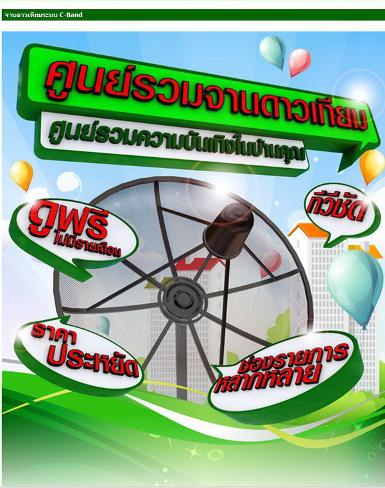 ศูนย์รวมจานดาวเทียม สัญญาณกันขโมย กล้องวงจรปิด